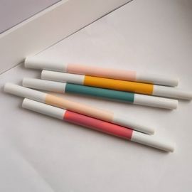 ดินสอเขียนคิ้วรูปทรงสี่เหลี่ยมผืนผ้าขนาด 2 Ended สีมัลติครอส