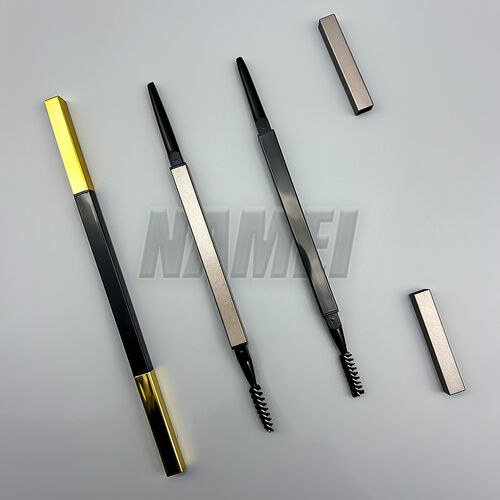ข่าวล่าสุดของบริษัทเกี่ยวกับ หลอดดินสอเขียนคิ้ว Double Head Square Retractable รุ่น 854 | บรรจุภัณฑ์แบบกำหนดเองในอุดมคติสำหรับการเริ่มต้นธุรกิจเครื่องสำอาง