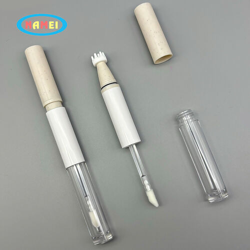บล็อกบริษัทล่าสุดเกี่ยวกับ E-888BA หลอดปากกาเครื่องสำอางทรงกลมแบบสุญญากาศ | หลอดเปล่าแต่งหน้าแบบสองหัวสำหรับปากกาเขียนกระ