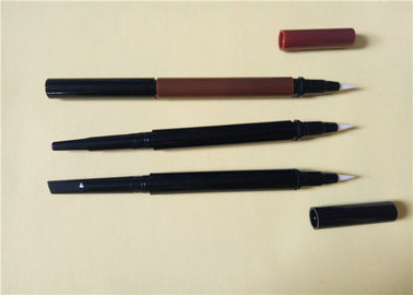 ราคาดี ABS กันน้ํา Double Ended EyeLiner Pencil Packaging การพิมพ์ผ้าไหม ออนไลน์