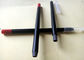 ดินสอเขียนลิปสติกสีแดงติดทนนาน PVC ประสิทธิภาพสูงแบบเรียบง่าย ISO