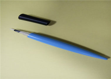 ราคาดี PP พลาสติกกันน้ําดินสอ Eyeliner, น้ําเงินดินสอ Eyeliner 126.8mm ความยาว ออนไลน์