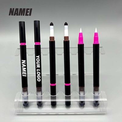ราคาดี OEM เงาเงาตาไม้กลม highlighter ไม้กระบอก กว้าง ไม้บรรจุบรรจุเครื่องแต่งเองโลโก้ eyeliner ท่อ ออนไลน์