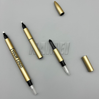 ราคาดี 3 in 1 OEM ODM ปากกาตาคิ้วแบบกําหนดเอง หม้อแต่งหน้าปากกา eyeliner กระปุกเครื่องสําอาง กล่องบรรจุ ออนไลน์
